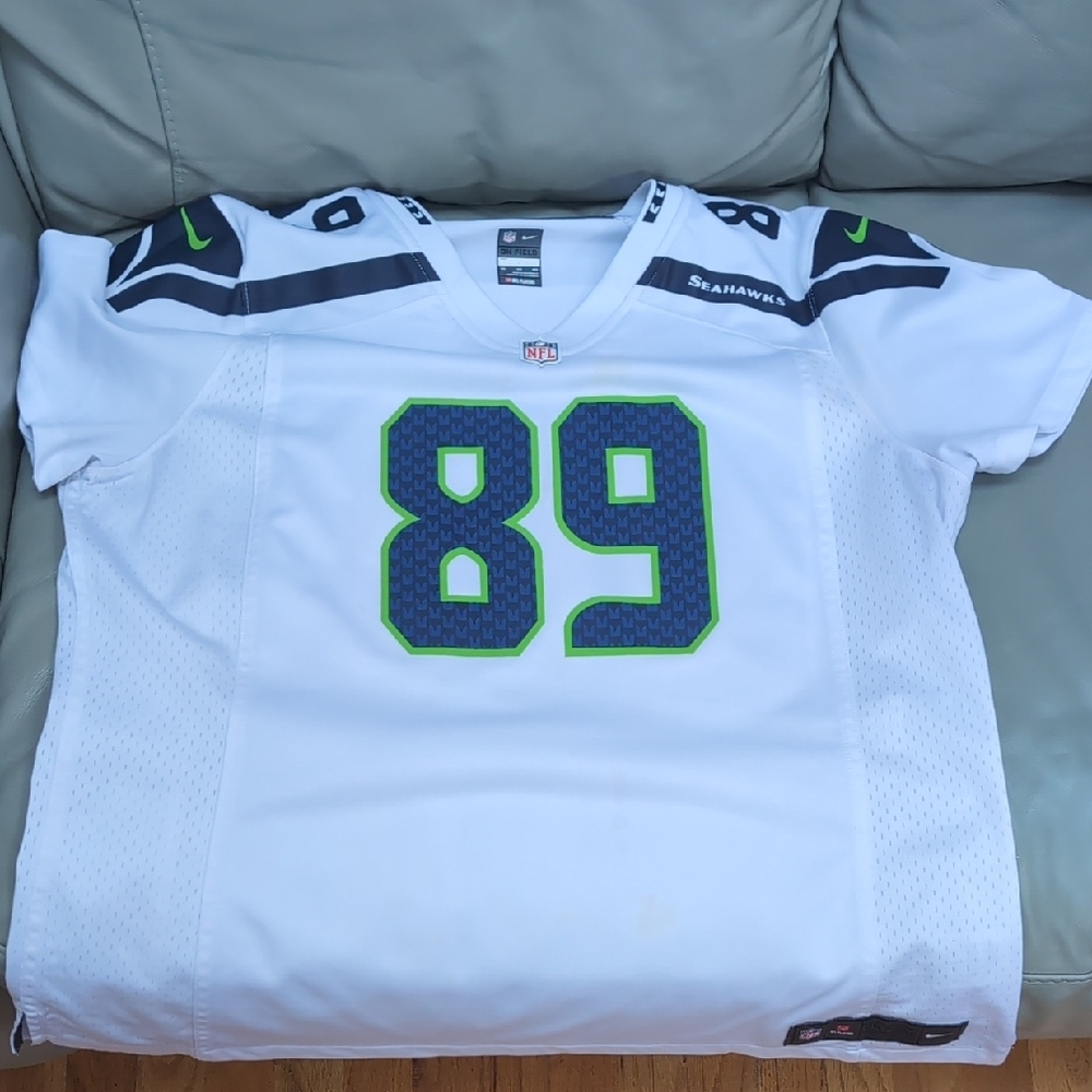 NFL On Field White Jersey XXL